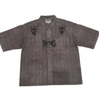 Image 1 of Grey button up