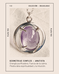 Image 4 of Cápsula 'Geometrías Simples' (Amatista)