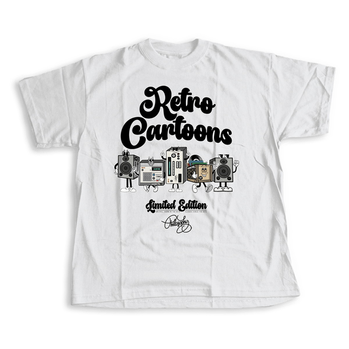 Image of PREORDER // T-Shirt 'Mr.Phil Retro Cartoons Limited Edition'
