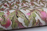 Image 1 of 222 - Yellow Green & Metallic Magenta Coagulate.