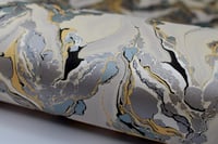 Image 3 of 225 - Silver & Metallic Turquoise Blue Coagulate.