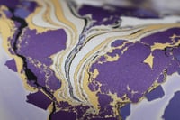 Image 2 of 226 - Violet & Metallic Purple Coagulate.