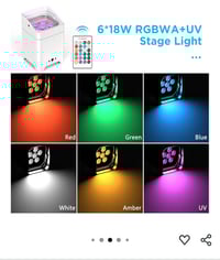 Image 2 of Stage  lights  uplighting 
