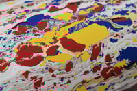 Image 2 of 229 - Red, Yellow & Blue Coagulate.