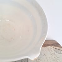 Image 4 of Gorgeous Weathered Vintage Cornishware Mixing Bowl