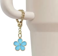 Image 4 of Flower Tumbler Charms | 10 Colors