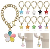 Image 2 of Flower Tumbler Charms | 10 Colors