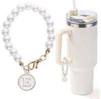 Image 7 of Pearl Letter Charms For Tumblers