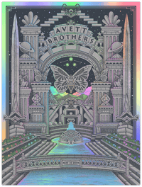 The Avett Brothers - 5/10/25 Huntsville, AL - Foil Poster
