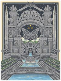 The Avett Brothers - 5/10/25 Huntsville, AL - Paper Poster