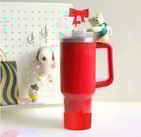 Image 12 of 3 Piece Bow Tumbler Accessory Set | 8 Colors 