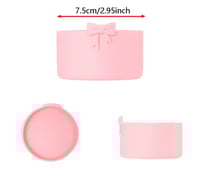 Image 10 of 3 Piece Bow Tumbler Accessory Set | 8 Colors 