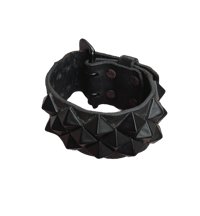 Image 1 of Bounty Hunter Studded Leather Bracelet