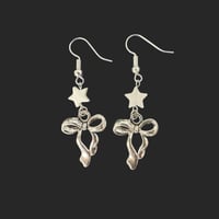 Star Ribbon Earrings