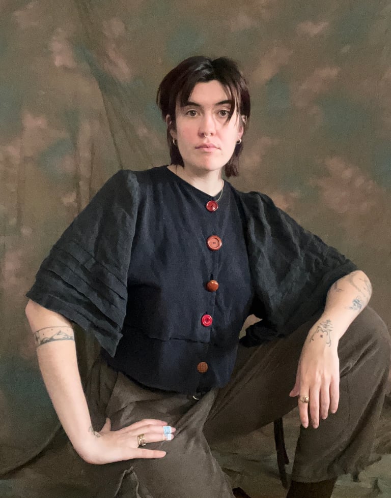 shadow top: pucker bunch