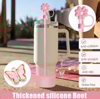 Image 8 of 6 Piece Tumbler Accessory Set | 5 Colors 