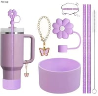 Image 3 of 6 Piece Tumbler Accessory Set | 5 Colors 