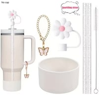 Image 2 of 6 Piece Tumbler Accessory Set | 5 Colors 