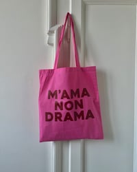 Image 3 of M’AMA NON DRAMA TOTE BAG PINK