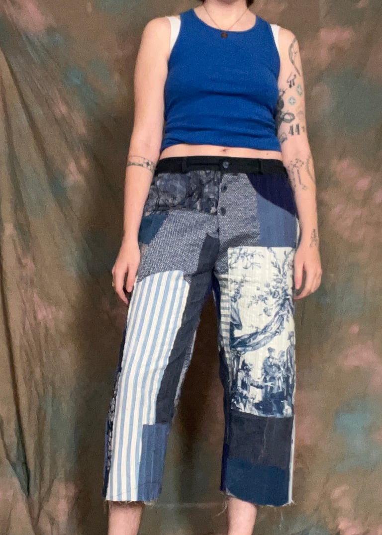 retrospect capris: pucker bunch