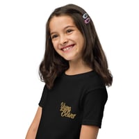 Image 1 of Yung Beans embroidered Youth t-shirt