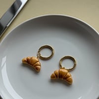 Image 2 of Croissant Earrings 🥐
