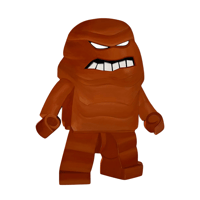 Lego Clayface Painting