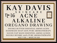 Acne Alkaline Oregano Drawing Essential Amino Acid Handmade Soap
