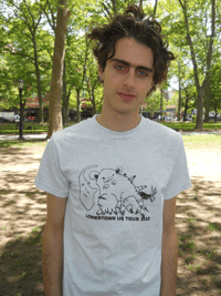 Image 1 of Grey/Black/Royal Blue - 2025  Tour T-Shirt