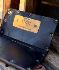 Image 7 of Original Tom Fugle TAG Suzuki Leather Long Trucker Billfold