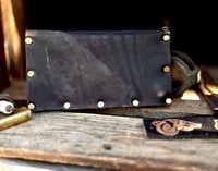 Image 4 of Original Tom Fugle TAG Suzuki Leather Long Trucker Billfold