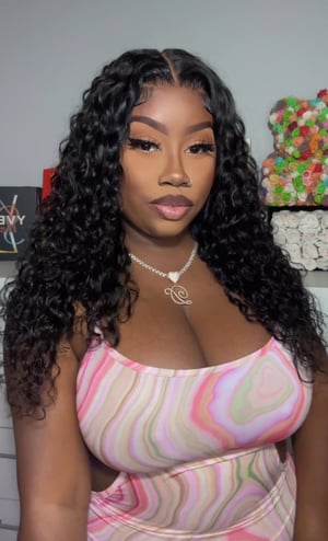 Image of 7”x 5” Water Wave Lace Closure Bob in 18”
