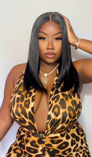 Image of 13”x4” Lace Front Salt N Pepper Bob in 16”
