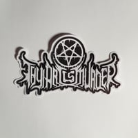Image 1 of Large Thy Art Is Murder Pentagram Band Logo Matte Vinyl Sticker