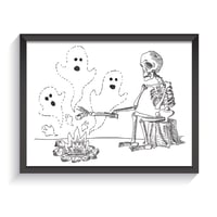 Campfire Skeleton