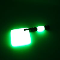 Image 2 of Worry pebble- gmd green