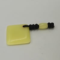 Image 1 of Worry pebble- gmd green