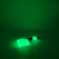 Image 3 of Worry pebble- gmd green