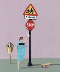SCHOOL CROSSING IN RHODE ISLAND