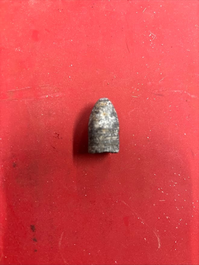 3 ring Civil war bullet