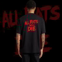 Image 1 of “ALL RATS WILL DIE” HITMAN COLLABORATION T SHIRT - BTC x SB