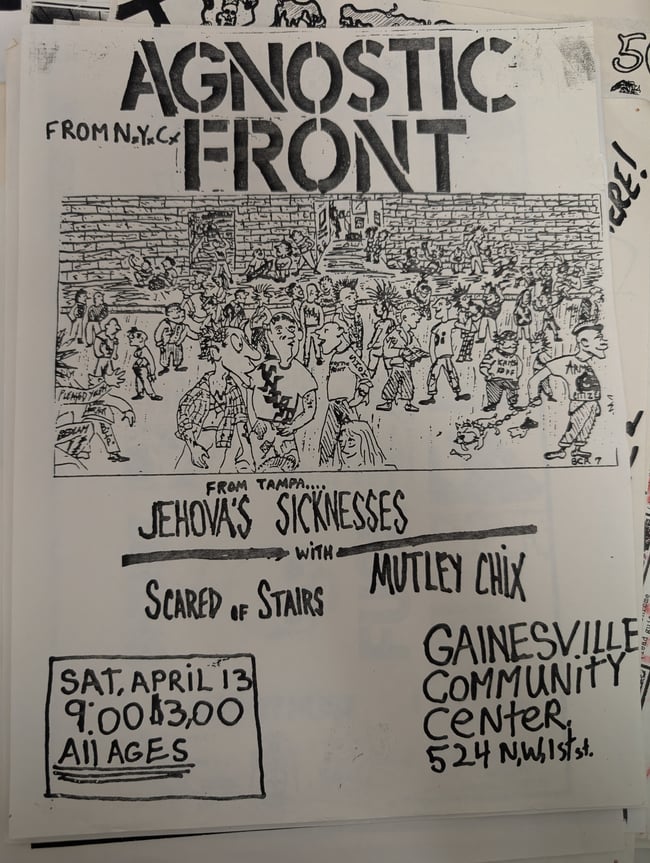 Agnostic Front flyer