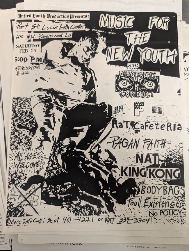 Punk flyer 
