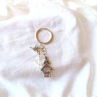 Image 1 of Birdhouse keychain