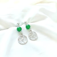Image 1 of Four leaf Clover earrings