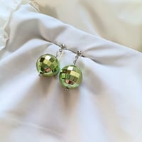 Image 1 of Disco ball earrings