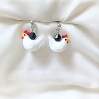 Image 2 of Chicken earrings