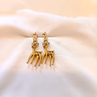 Image 2 of Deer earrings
