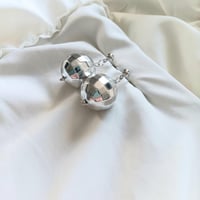 Image 2 of Disco ball earrings