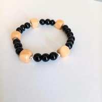 Image 3 of Black bead + wood